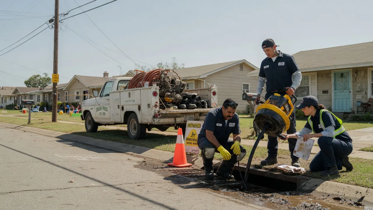 Drain Cleaning in Crossroads, NM near me